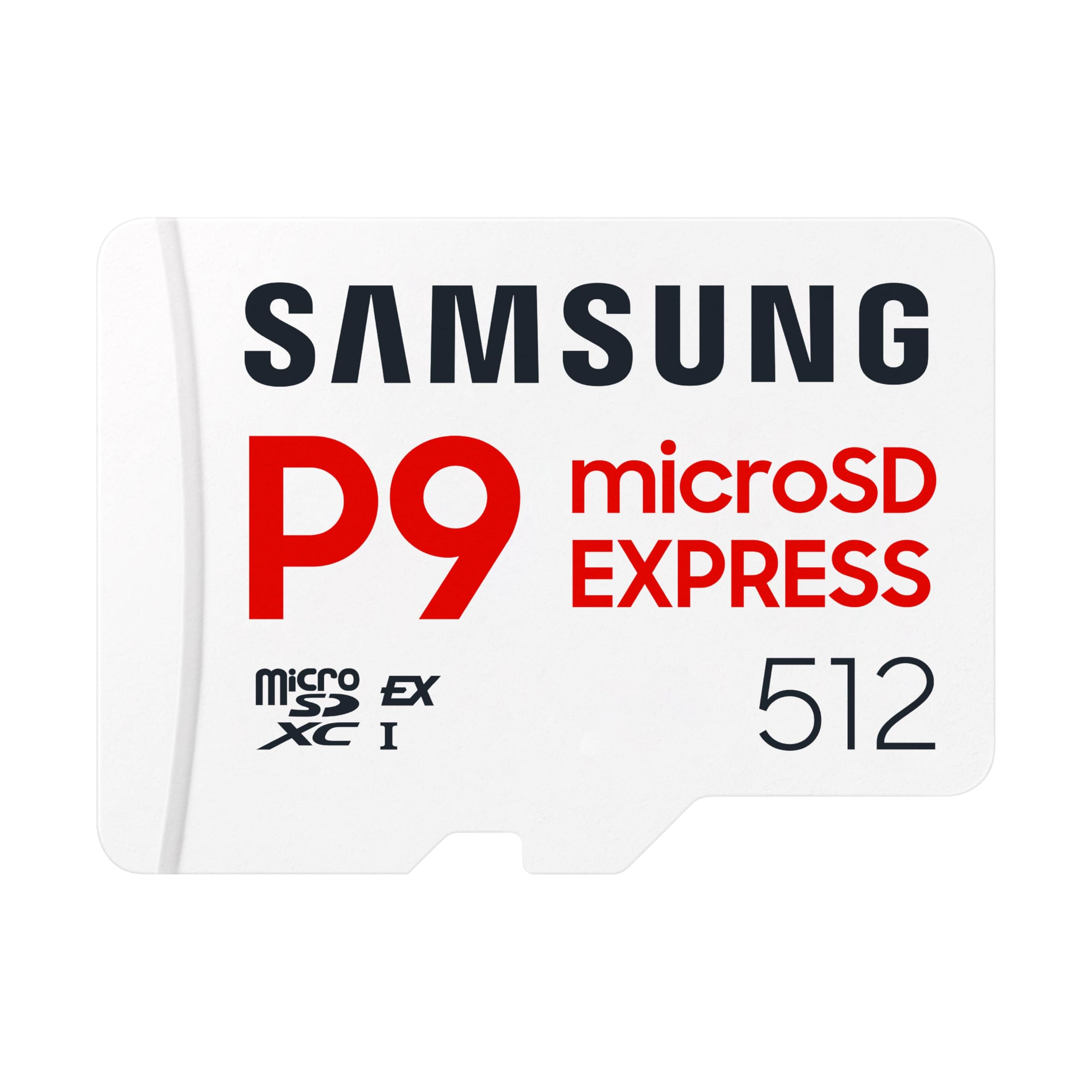 Samsung P9 Express microSD Express Card, 512GB microSDXC Memory